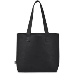 Okiyo Yoongi Recycled PET Felt Shopper Black Front